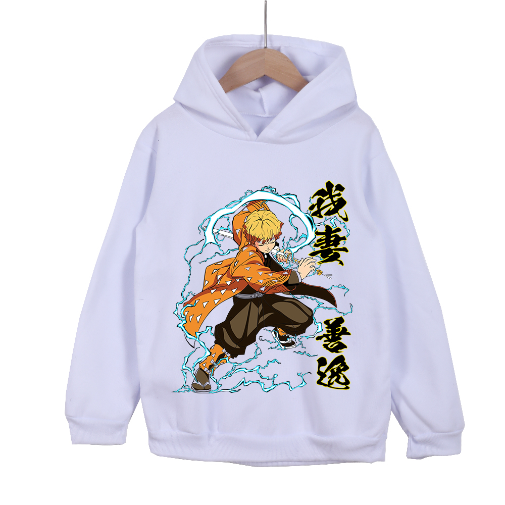 Cosplay Anime Zenitsu - Demon Slayer Zenitsu Anime Cotton Hoodie