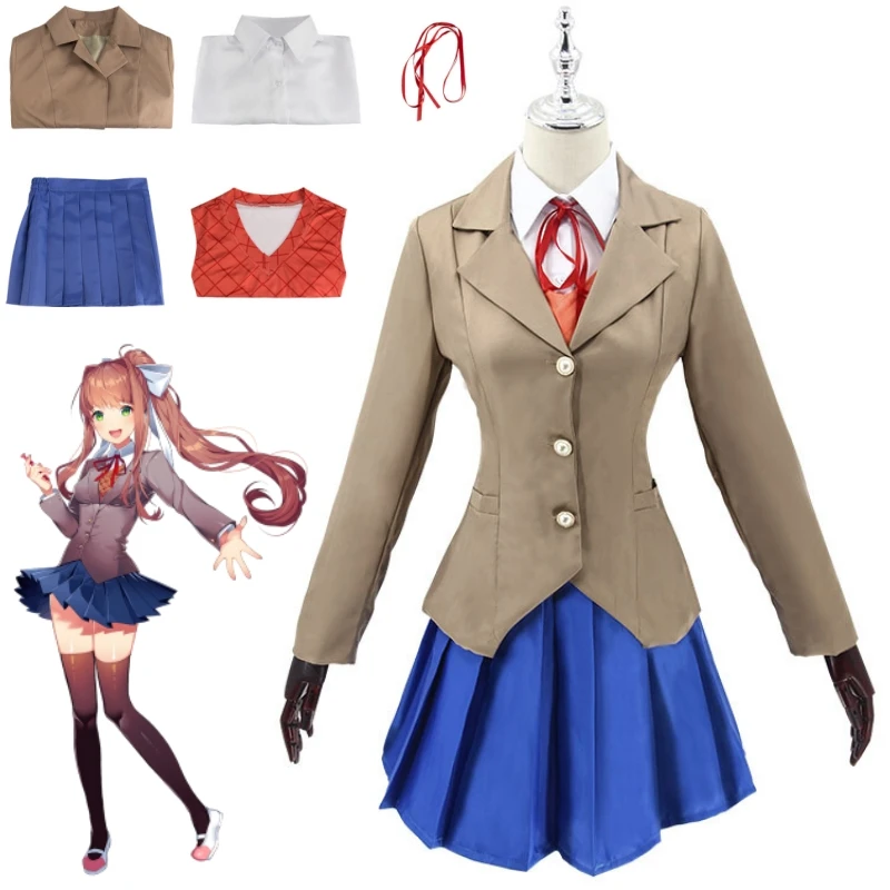 Cosplay Anime Yuki - Game Doki Doki Literature Club Monika