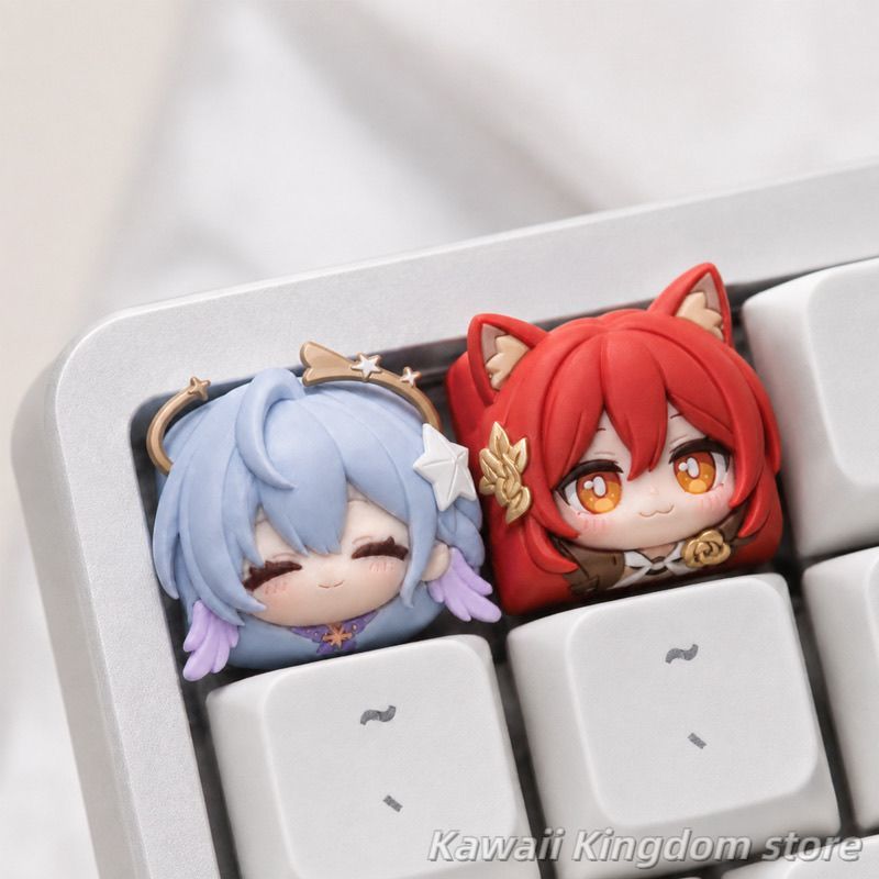 Anime Cosplay Robin - Herta: Star Rail Herta Robin Keycaps