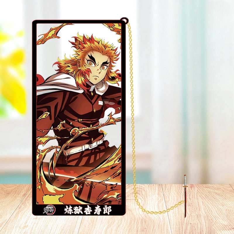 Anime Demon Slayer Metal Bookm - Cosplay Anime Zenitsu ulasan dan harga