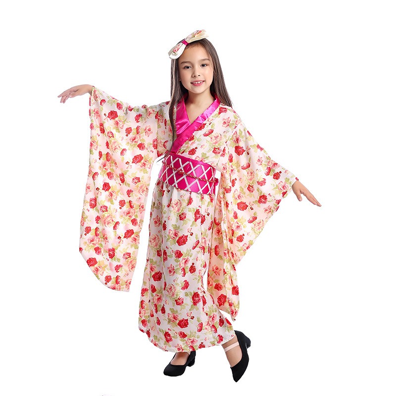 Girl Japanese Kimono Suit Trad - Asian Cosplay Anime ulasan dan harga