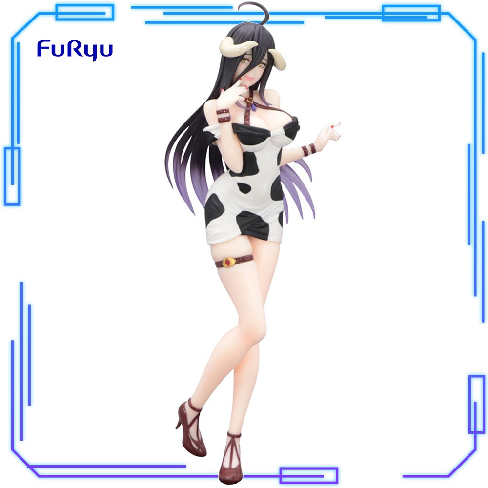In Stock FuRyu Original Genuin - Anime Cosplay Albedo ulasan dan harga