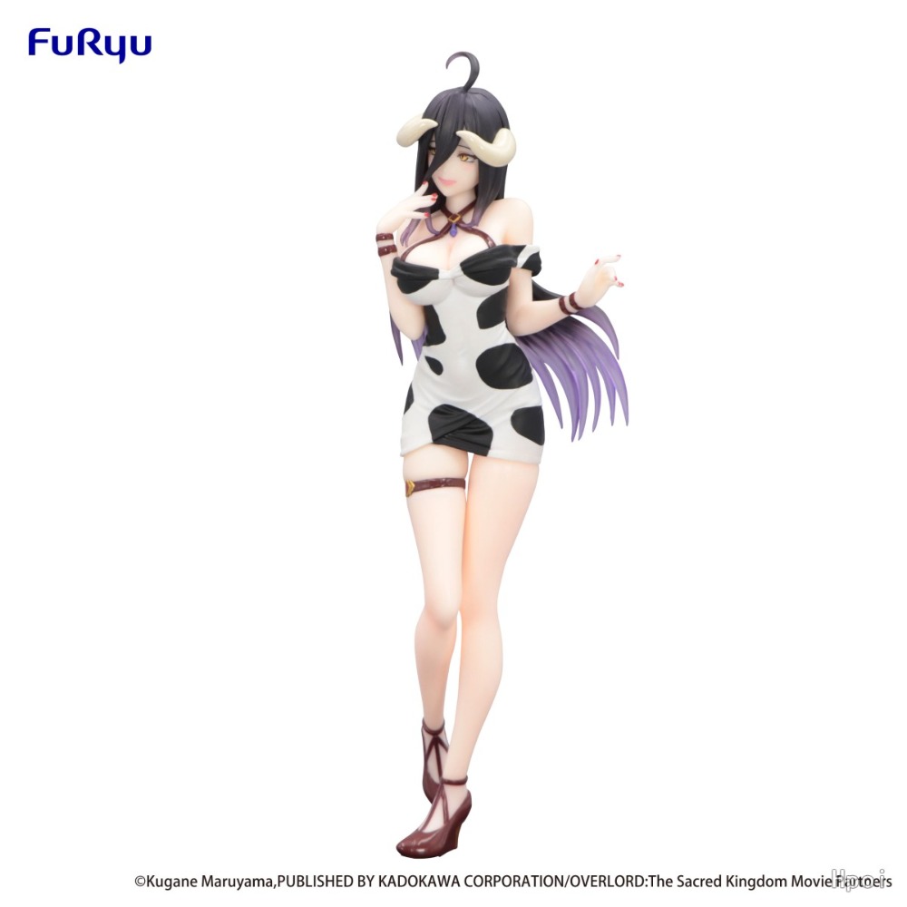 In Stock FuRyu Original Genuin - Anime Cosplay Albedo ulasan dan harga
