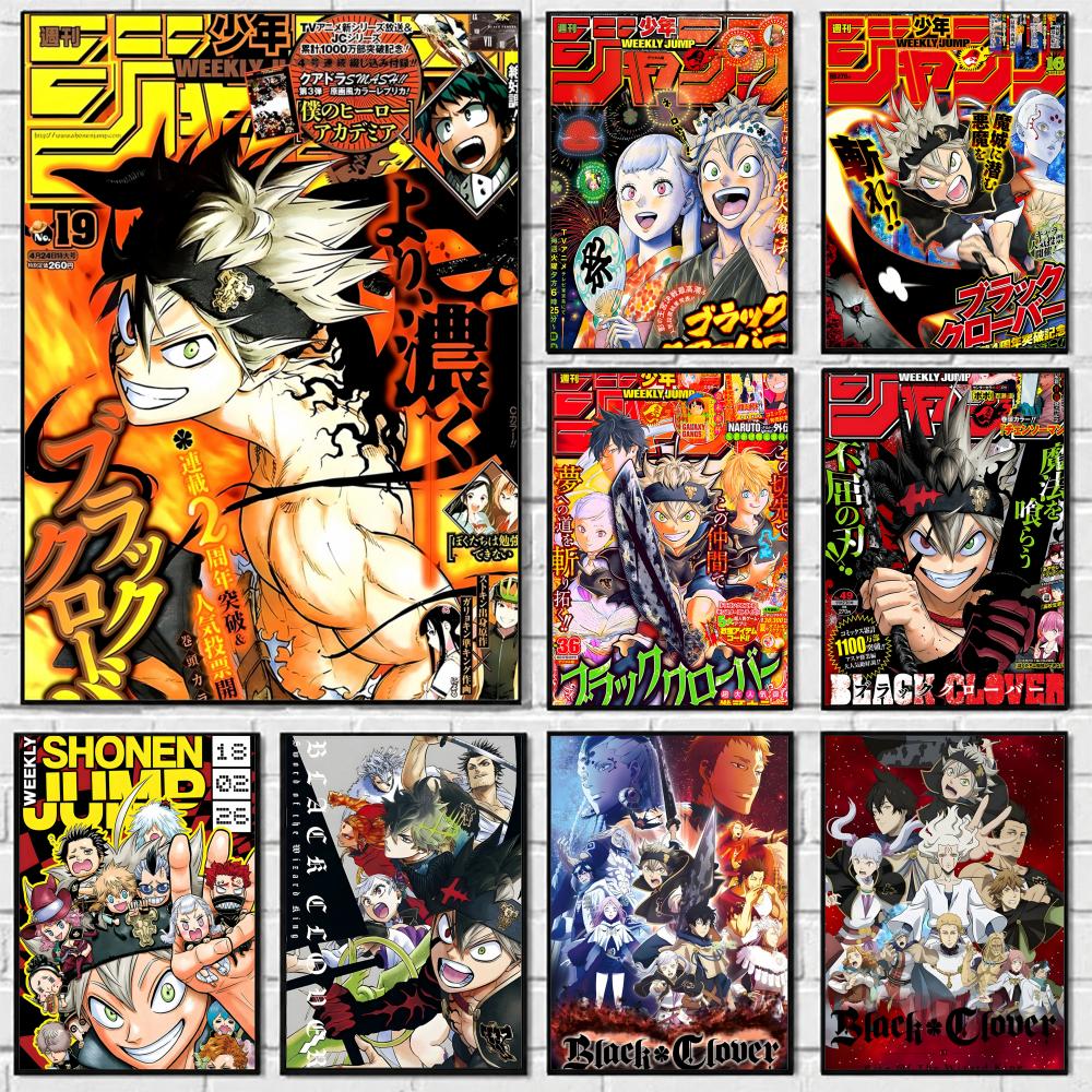Anime Black Clover Poster Self - Black Clover Grimoire ulasan dan harga