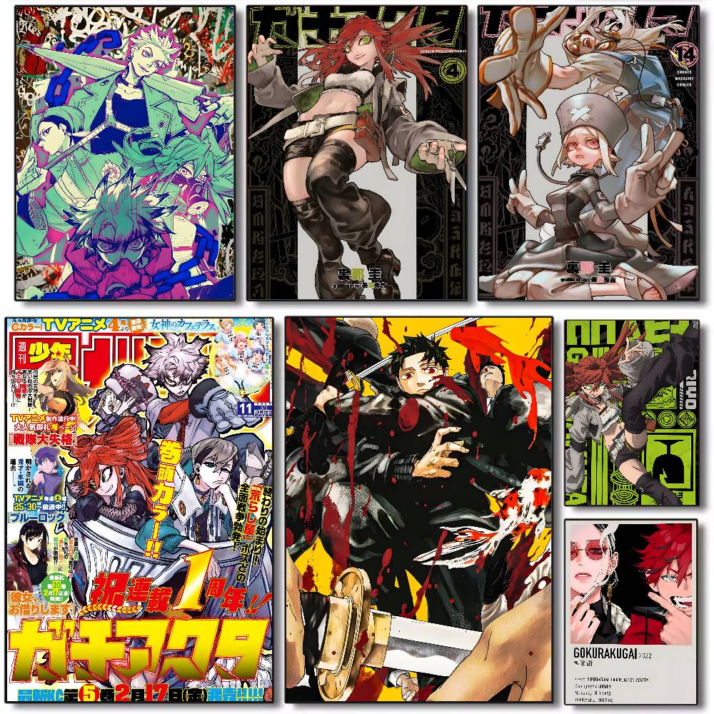 Good Anime G-GACHIAKUTA Poster - Black Clover Grimoire ulasan dan harga