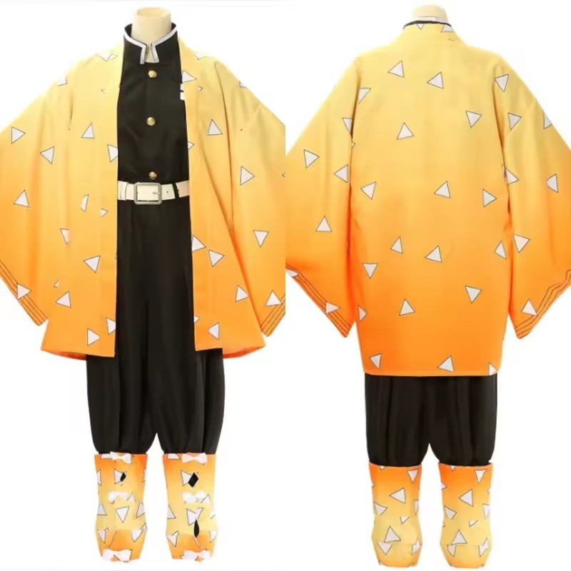 Anime Agatsuma Zenitsu Cosplay - Cosplay Anime Zenitsu ulasan dan harga