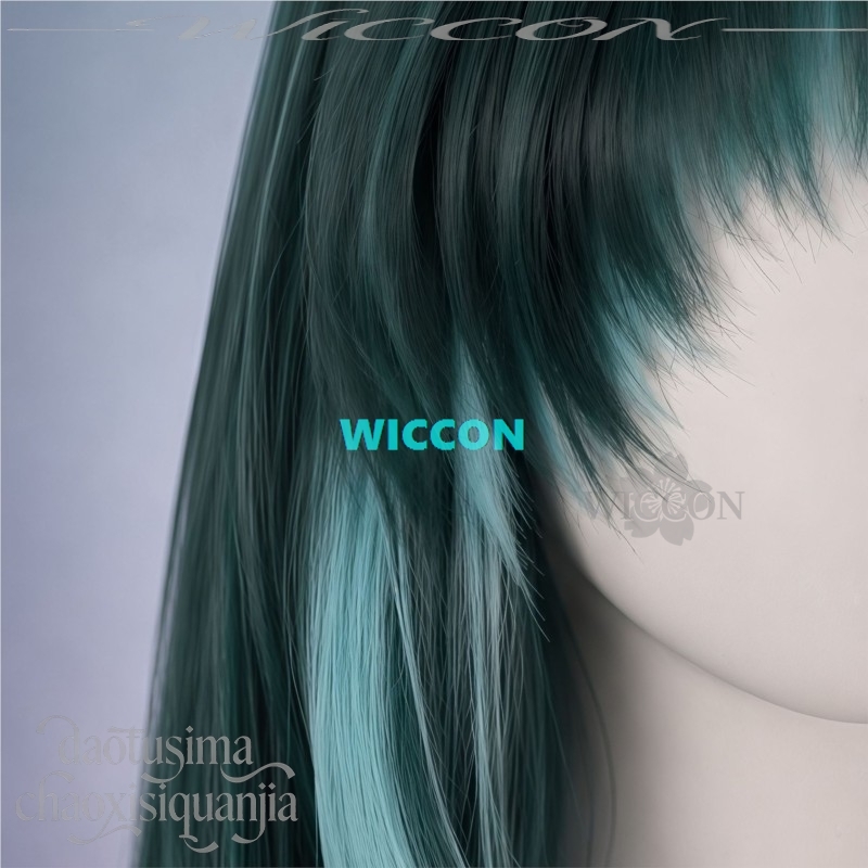 Vodyanitsa Cosplay Anime Game  - Anime Cosplay Blue Hair ulasan dan harga