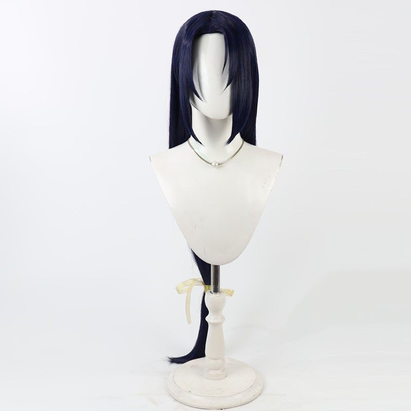 Jiroutachi Cosplay Wig Touken  - Anime Cosplay Blue Hair ulasan dan harga