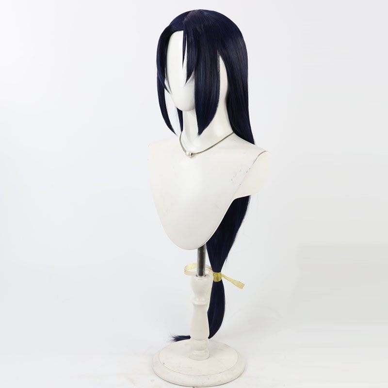 Jiroutachi Cosplay Wig Touken  - Anime Cosplay Blue Hair ulasan dan harga
