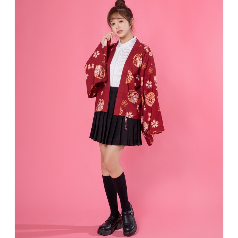 Japanese Kimono Cardigan Women - Asian Cosplay Anime ulasan dan harga