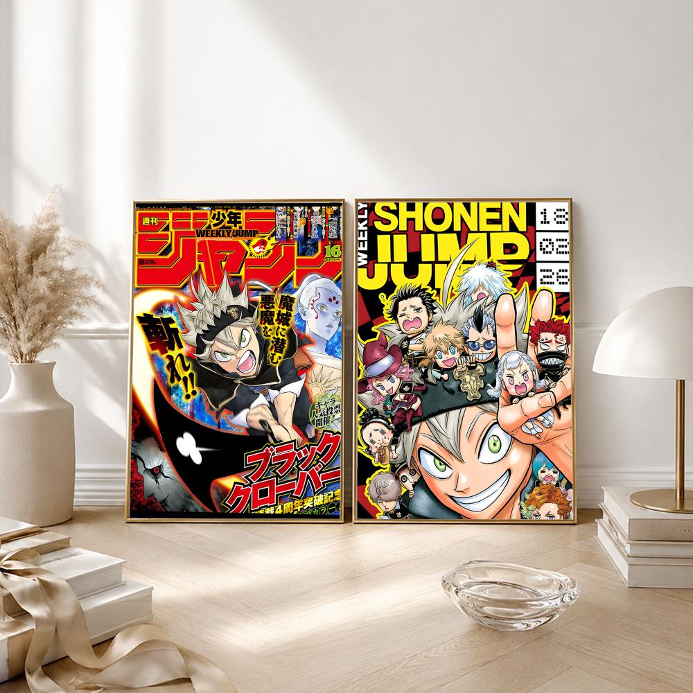 Anime Black Clover Poster Self - Black Clover Grimoire ulasan dan harga
