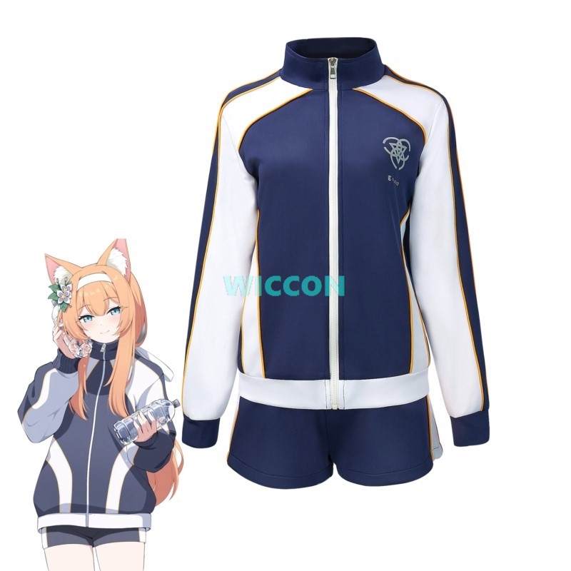Iochi Mari Cosplay Anime Blue  - Anime Cosplay Blue Hair ulasan dan harga