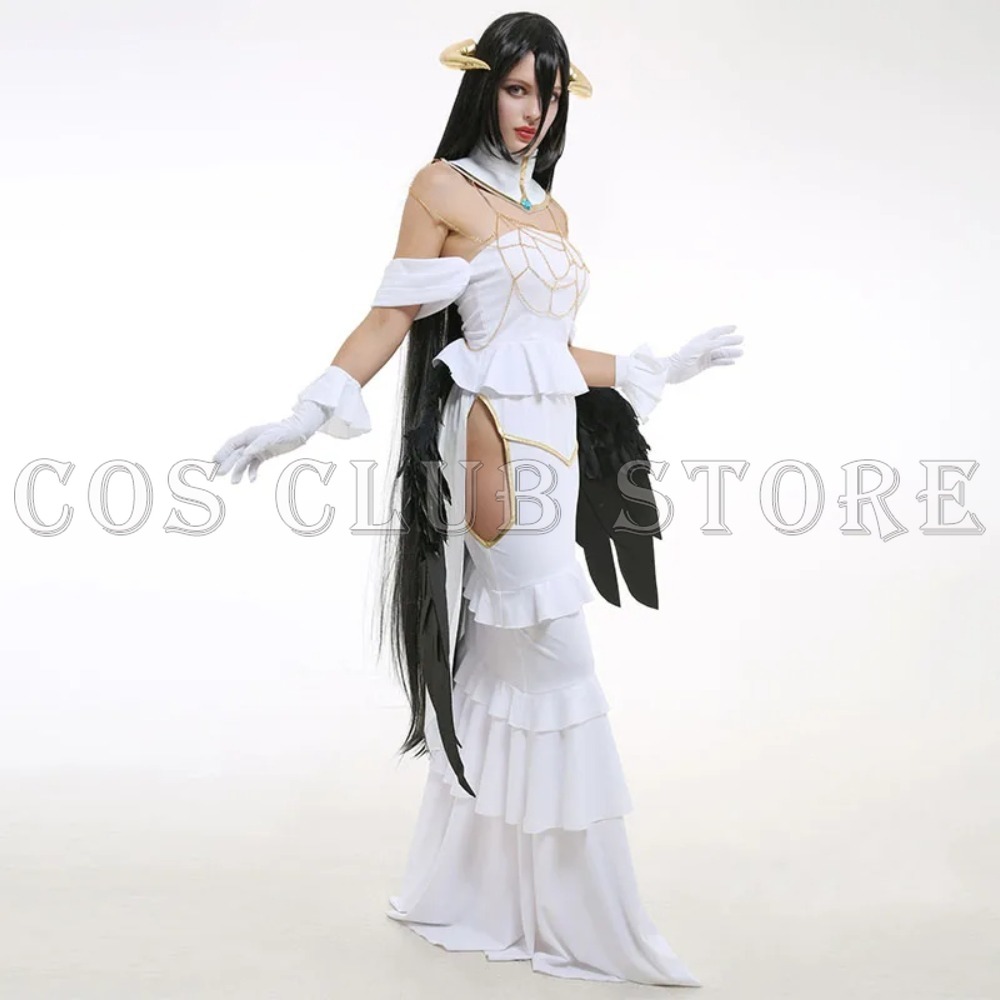 Anime OVERLORD Dresses Cosplay - Anime Cosplay Albedo ulasan dan harga