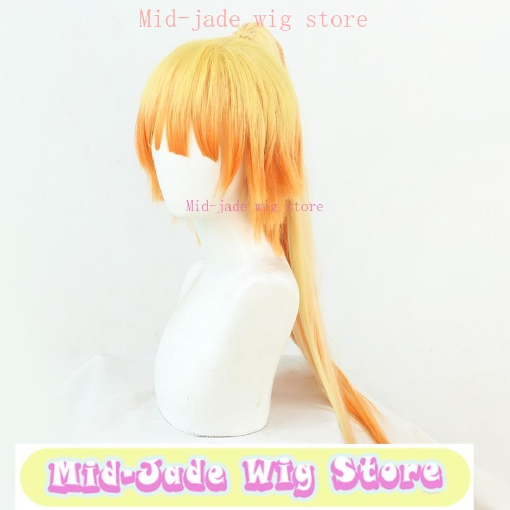 Zenitsu Agatsuma Genderend Cos - Cosplay Anime Zenitsu ulasan dan harga