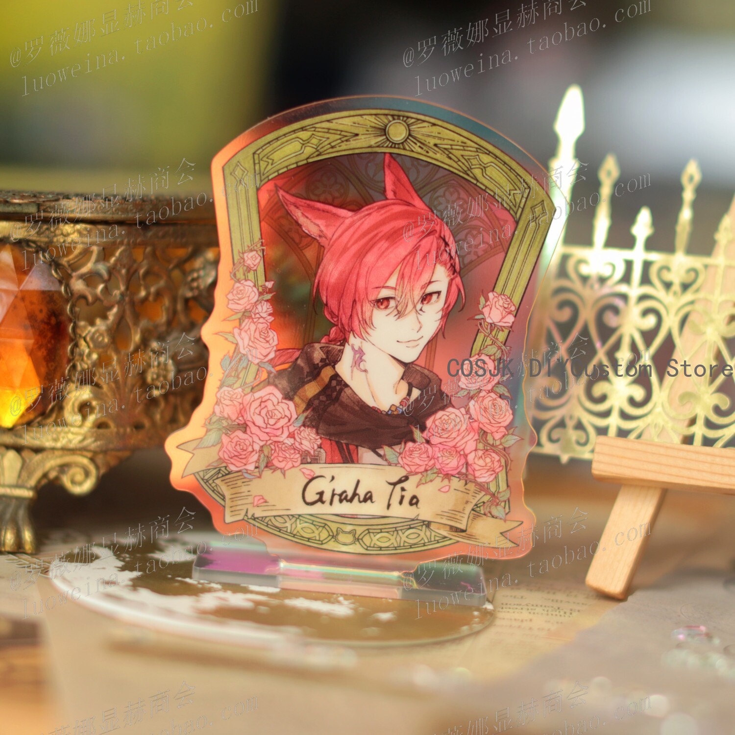 Game G'raha Tia‌ Crystal Exarc - Zenos Anime Cosplay ulasan dan harga