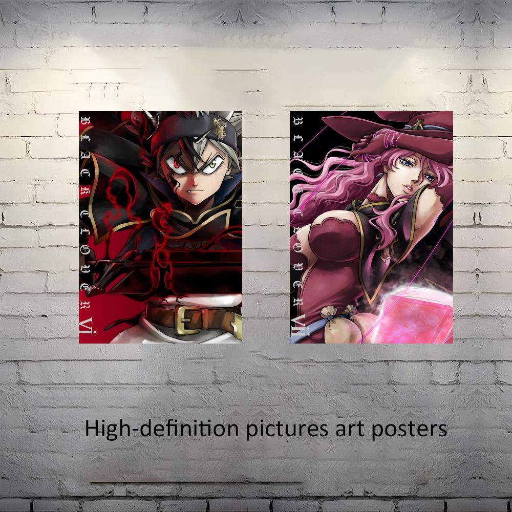 Black Clover asta Anime Poster - Black Clover Grimoire ulasan dan harga