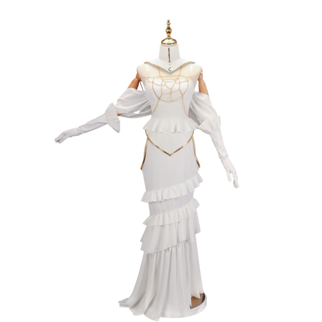 Overlord Arubedo Pure-White De - Anime Cosplay Albedo ulasan dan harga