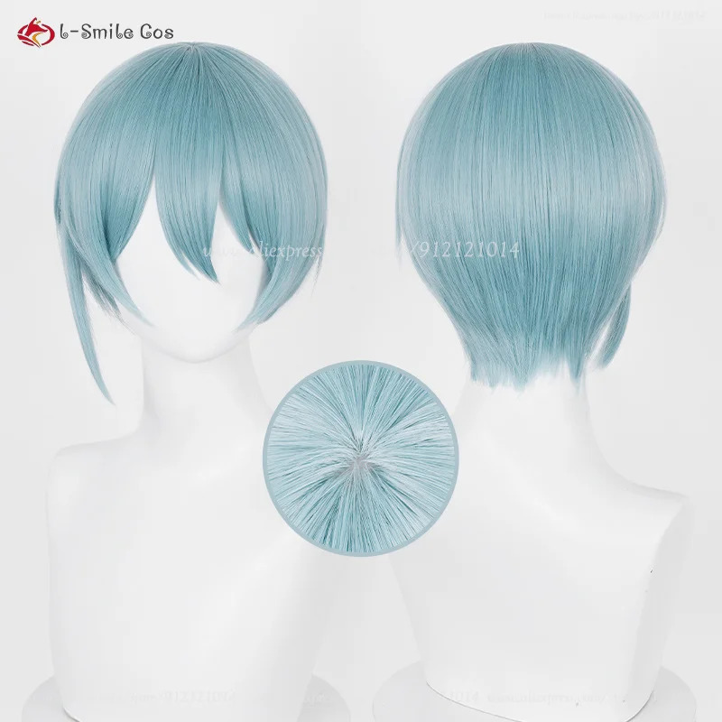 Anime Hiori Yo Cosplay 28cm Li - Anime Cosplay Blue Hair ulasan dan harga