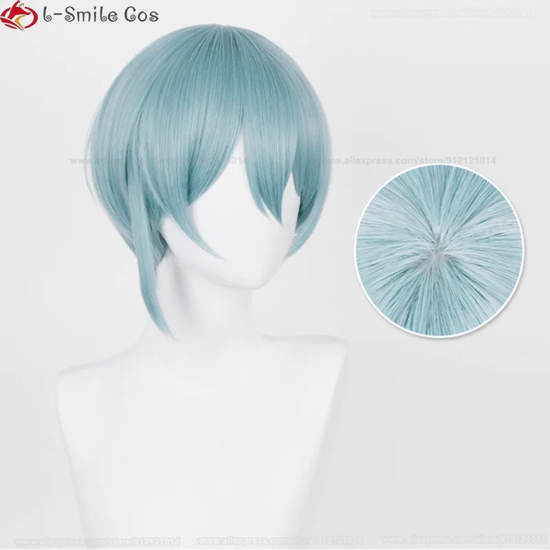 Anime Hiori Yo Cosplay 28cm Li - Anime Cosplay Blue Hair ulasan dan harga