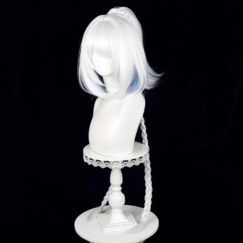Le Cool Genshin Impact Mualani - Anime Cosplay Blue Hair ulasan dan harga