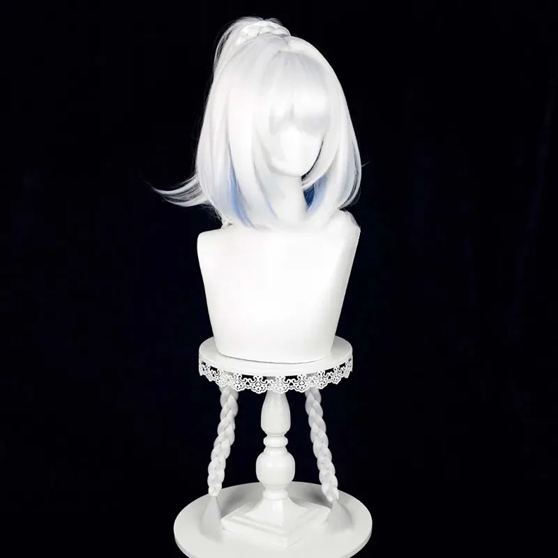 Le Cool Genshin Impact Mualani - Anime Cosplay Blue Hair ulasan dan harga