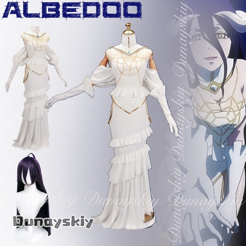 {Dunayskiy States}Anime Albedo - Anime Cosplay Albedo ulasan dan harga