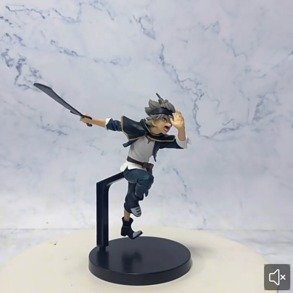 16cm Black Clover Anime Figure - Black Clover Grimoire ulasan dan harga