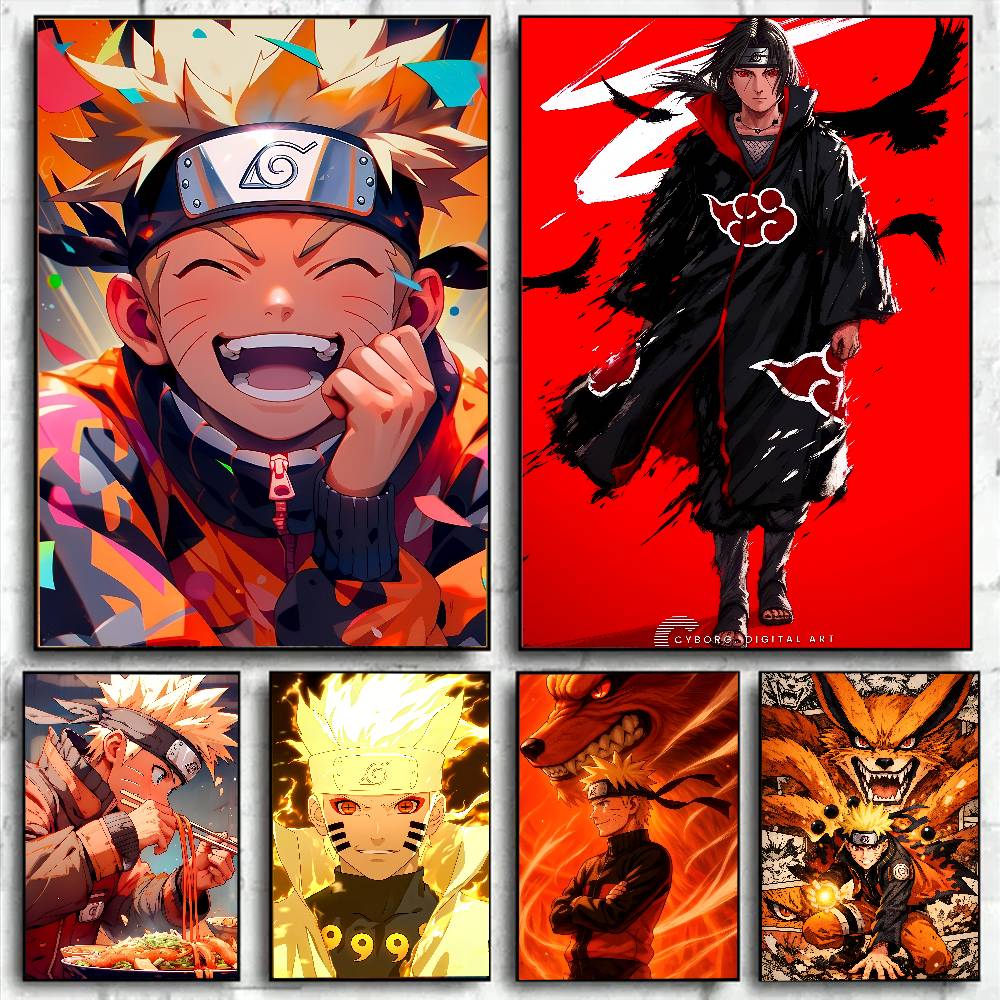 Naruto Anime Poster Rock Lee H - Black Clover Grimoire ulasan dan harga