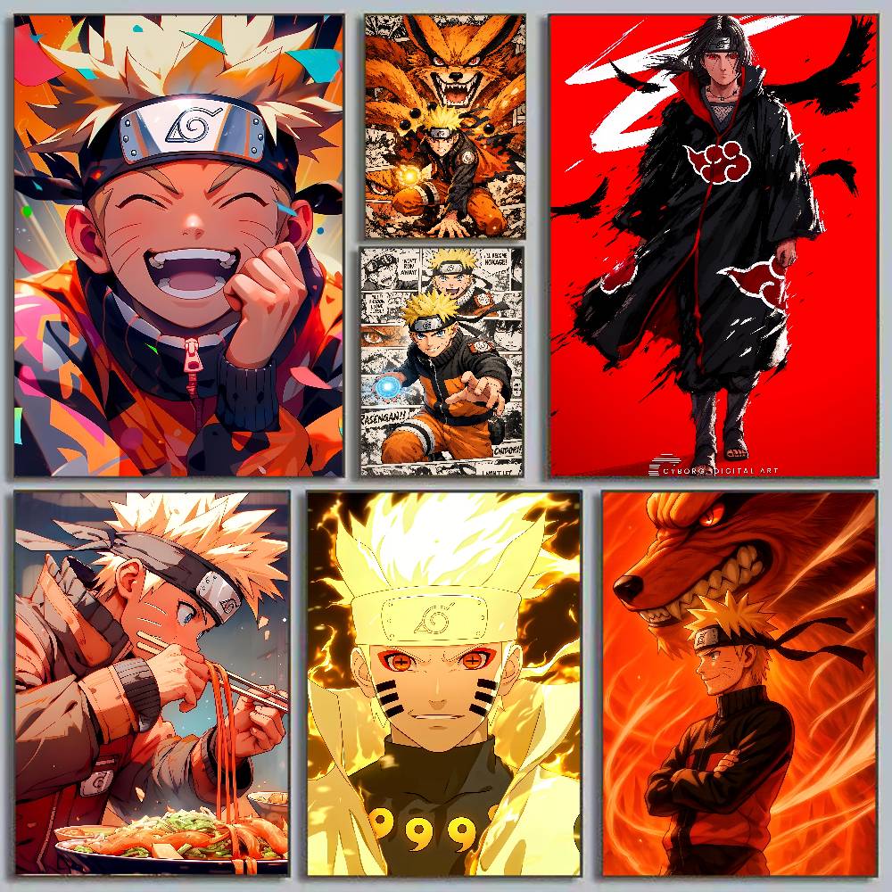 Naruto Anime Poster Rock Lee H - Black Clover Grimoire ulasan dan harga