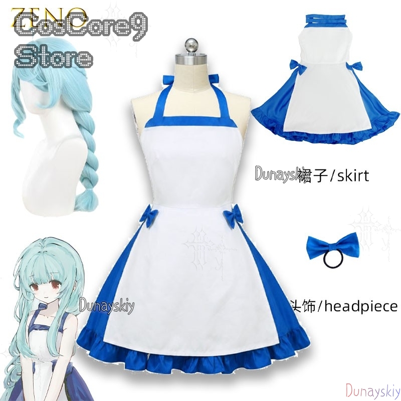 Blue Character Dress Zeno Summ - Zenos Anime Cosplay ulasan dan harga