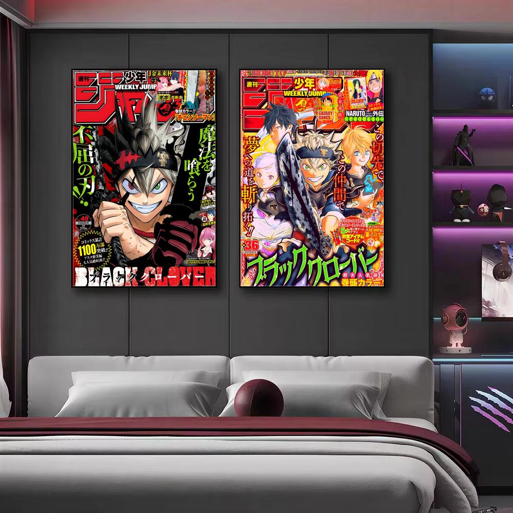 Anime B-Black Clover Wall Art  - Black Clover Grimoire ulasan dan harga