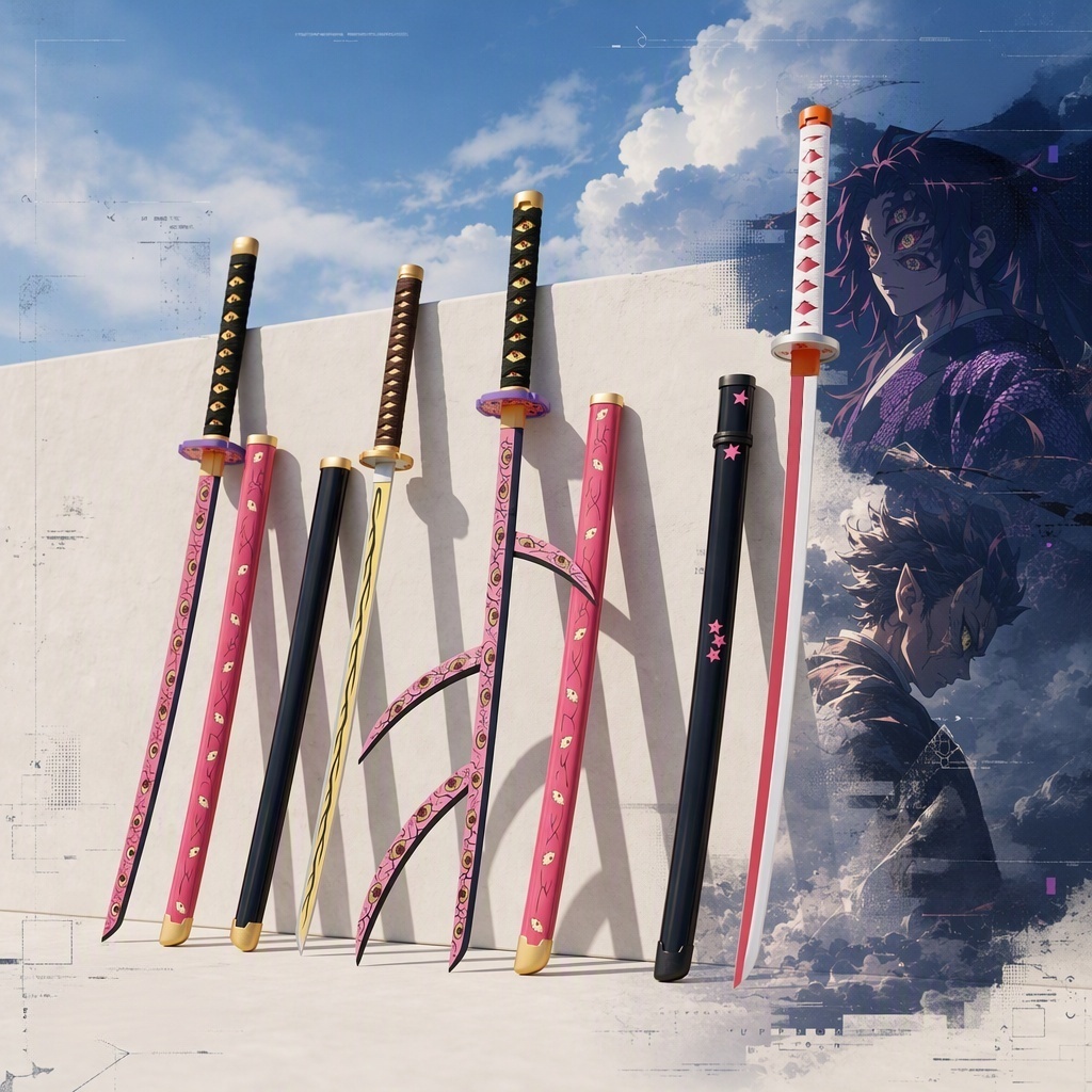 40inch Demon Slayer Agatsuma Z - Cosplay Anime Zenitsu ulasan dan harga