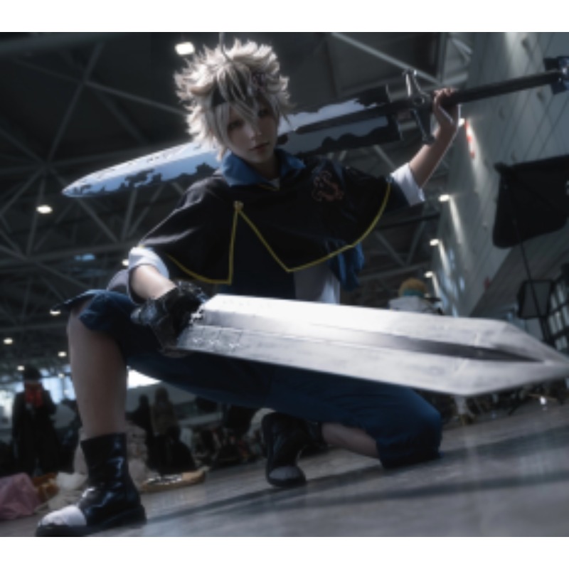 Asta Cosplay Costume Black Hoo - Black Clover Grimoire ulasan dan harga