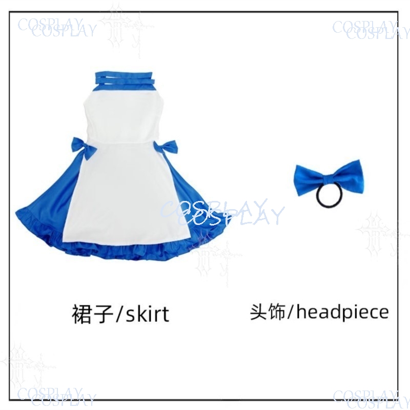 Blue Halloween Full Cosplay Ou - Zenos Anime Cosplay ulasan dan harga