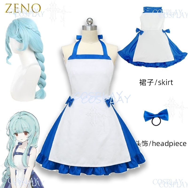 Blue Halloween Full Cosplay Ou - Zenos Anime Cosplay ulasan dan harga